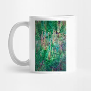 blooming pine tree Mug